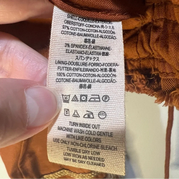 Free People Extreme Cropped Military Jacket Size Small OB618949 Embroidery *FLAW - Picture 13 of 15